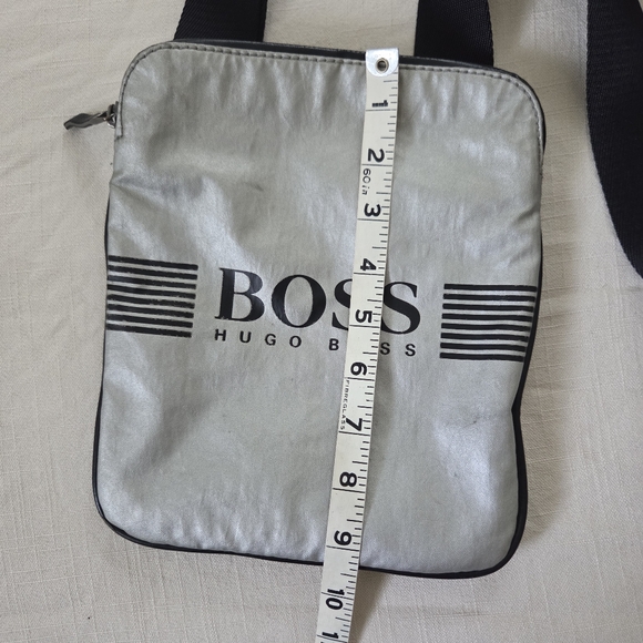 BOSS Hugo Boss Silver Crossbody Bag - Picture 4 of 11